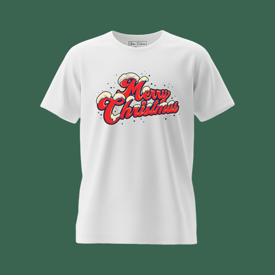 Snow-Top Merry Christmas Matching  T-Shirts | Christmas T-shirts |