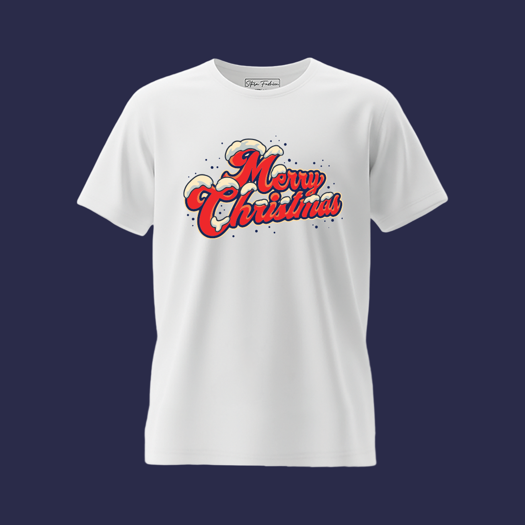 Snow-Top Merry Christmas Matching  T-Shirts | Christmas T-shirts |