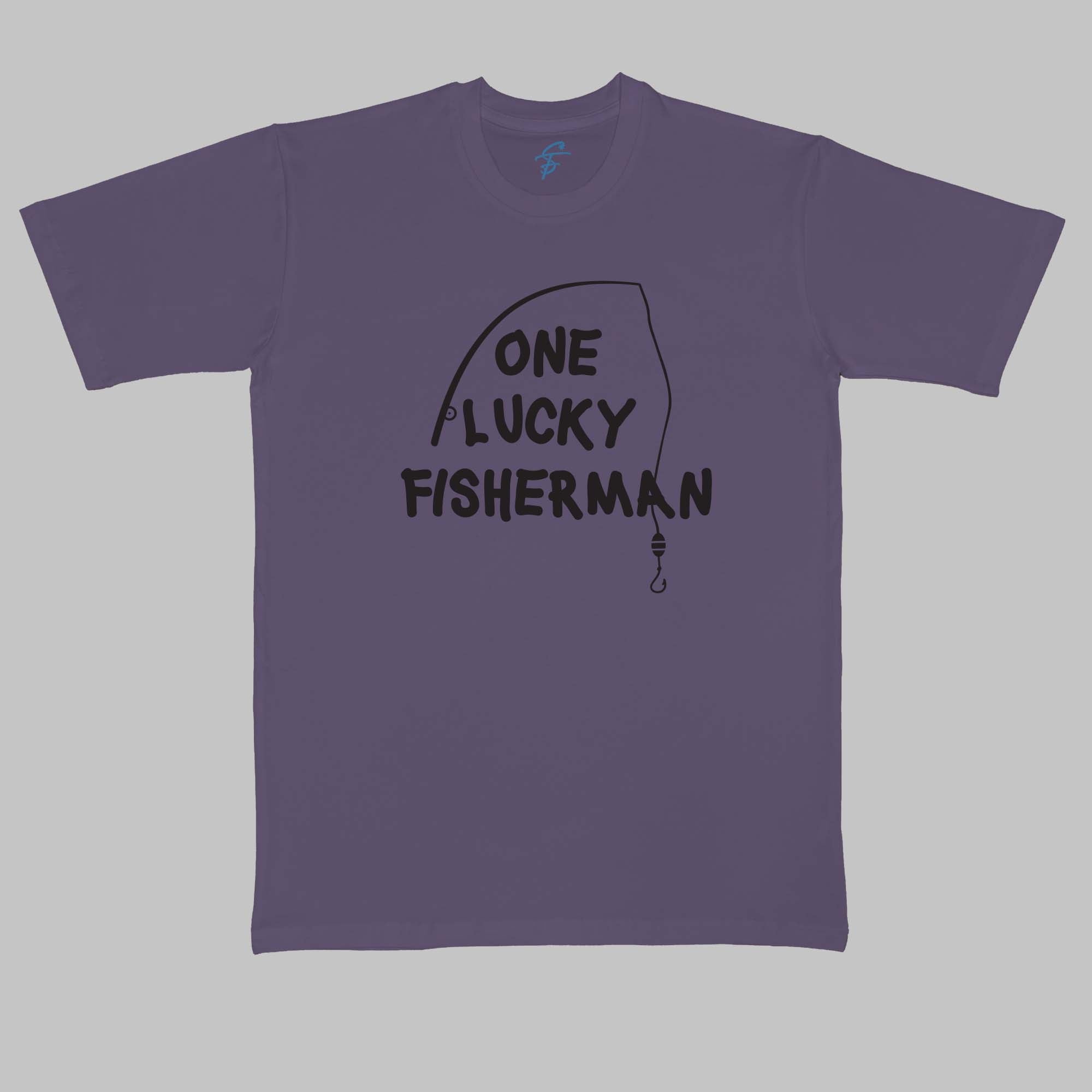 ONE LUCKY FISHERMAN TSHIRT - Couple