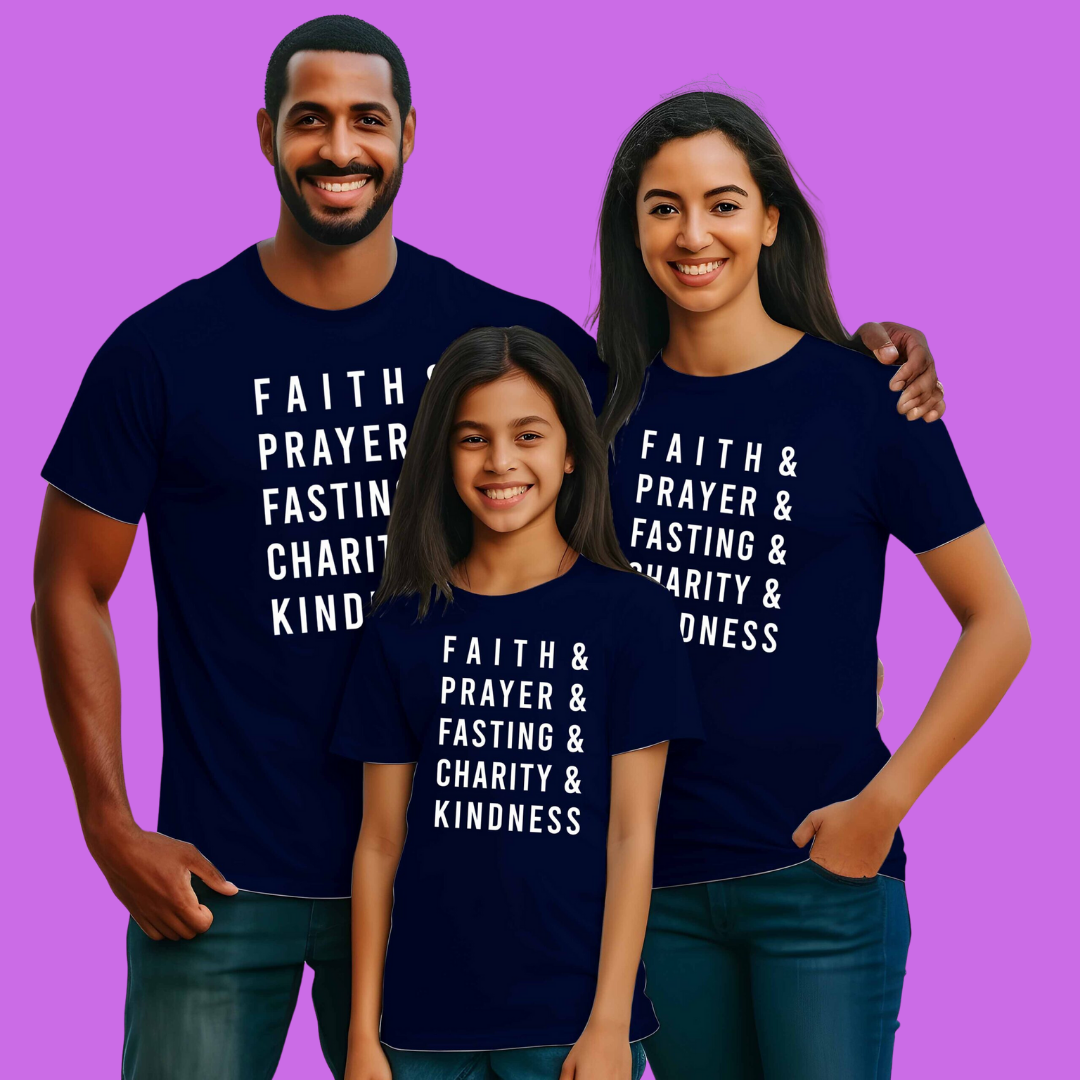 FAITH & PRAYER TSHIRT - Twinning | Buy 1 at Actual Price or Get a Bundle at 40% Off!