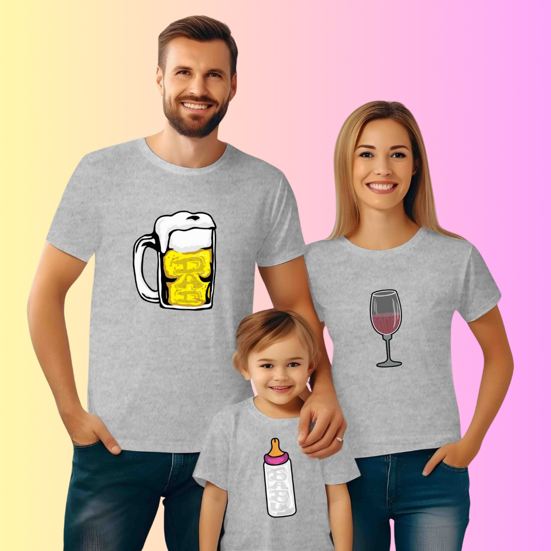 PINT WINE BOTTLE TSHIRT – Twinning | Buy 1 at Actual Price or Get a Bundle at 40% Off!