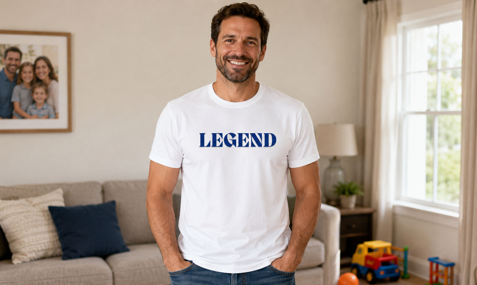 Father's Day Twinning T-Shirt Set – Legend & Legend In Training