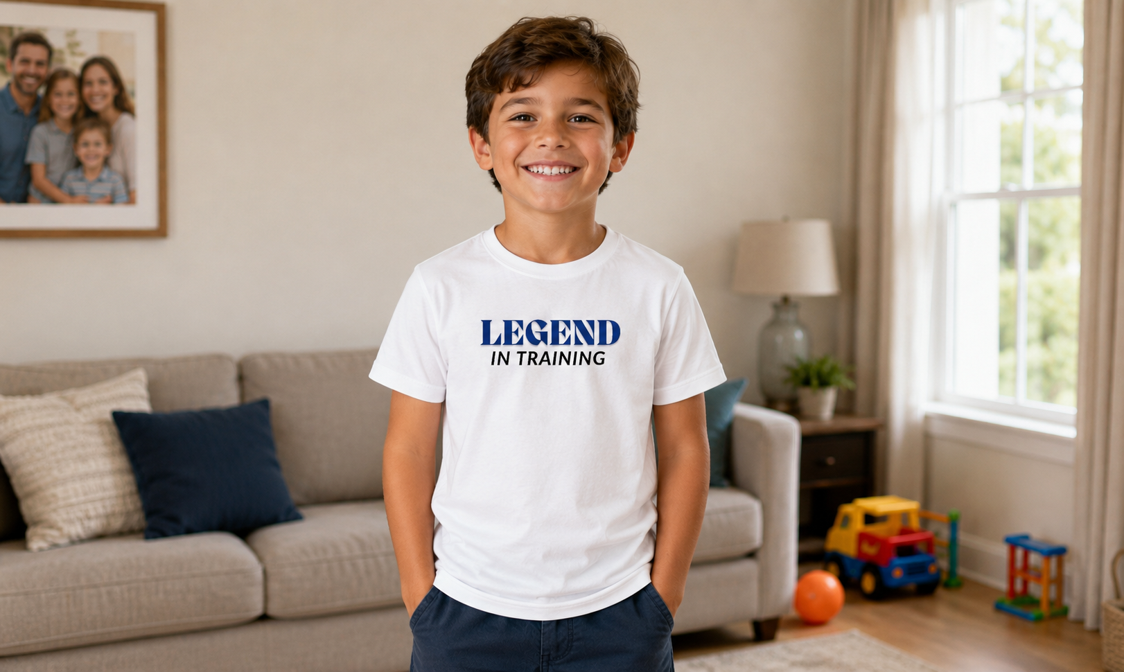 Father's Day Twinning T-Shirt Set – Legend & Legend In Training