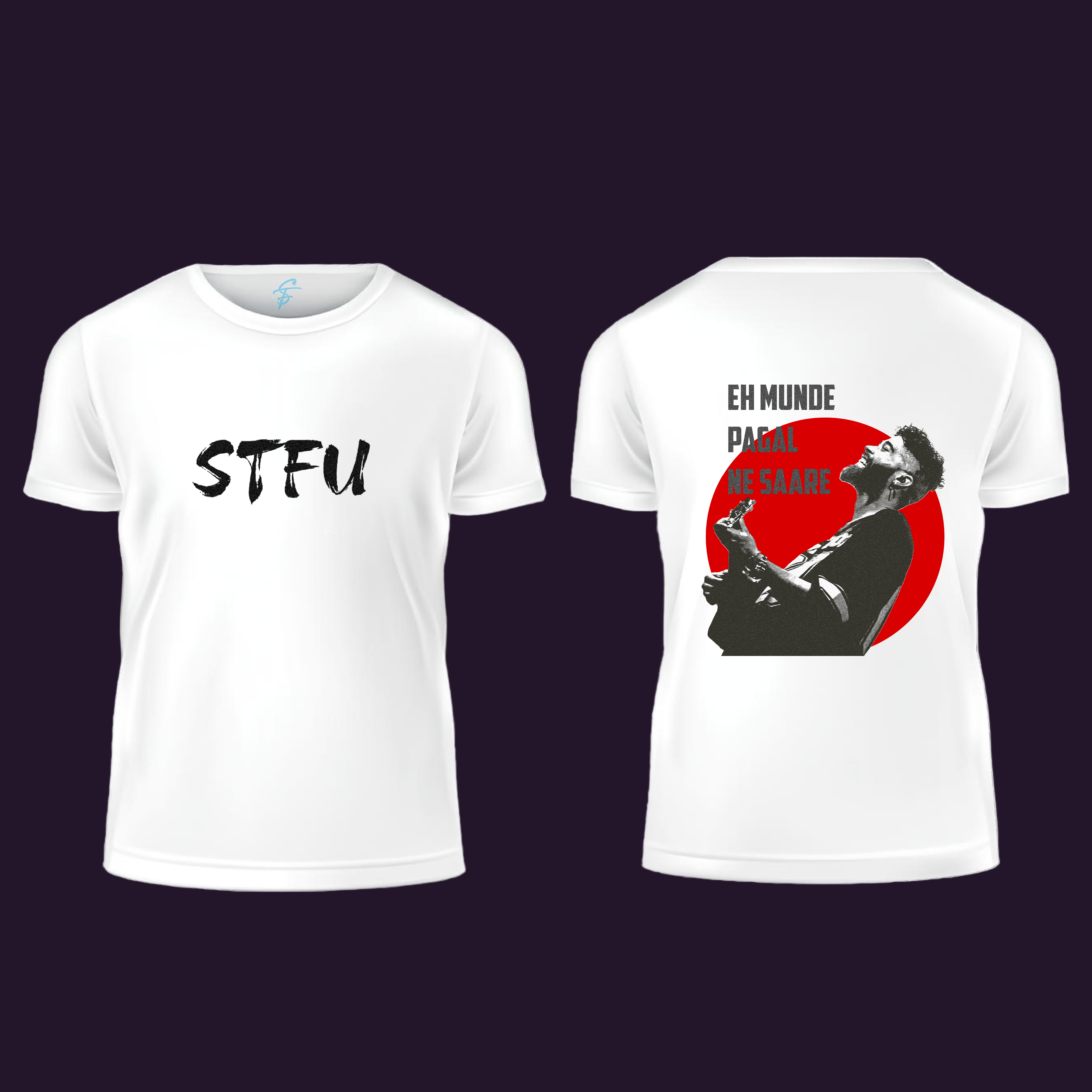 STFU , T-Shirt, 100% Cotton
