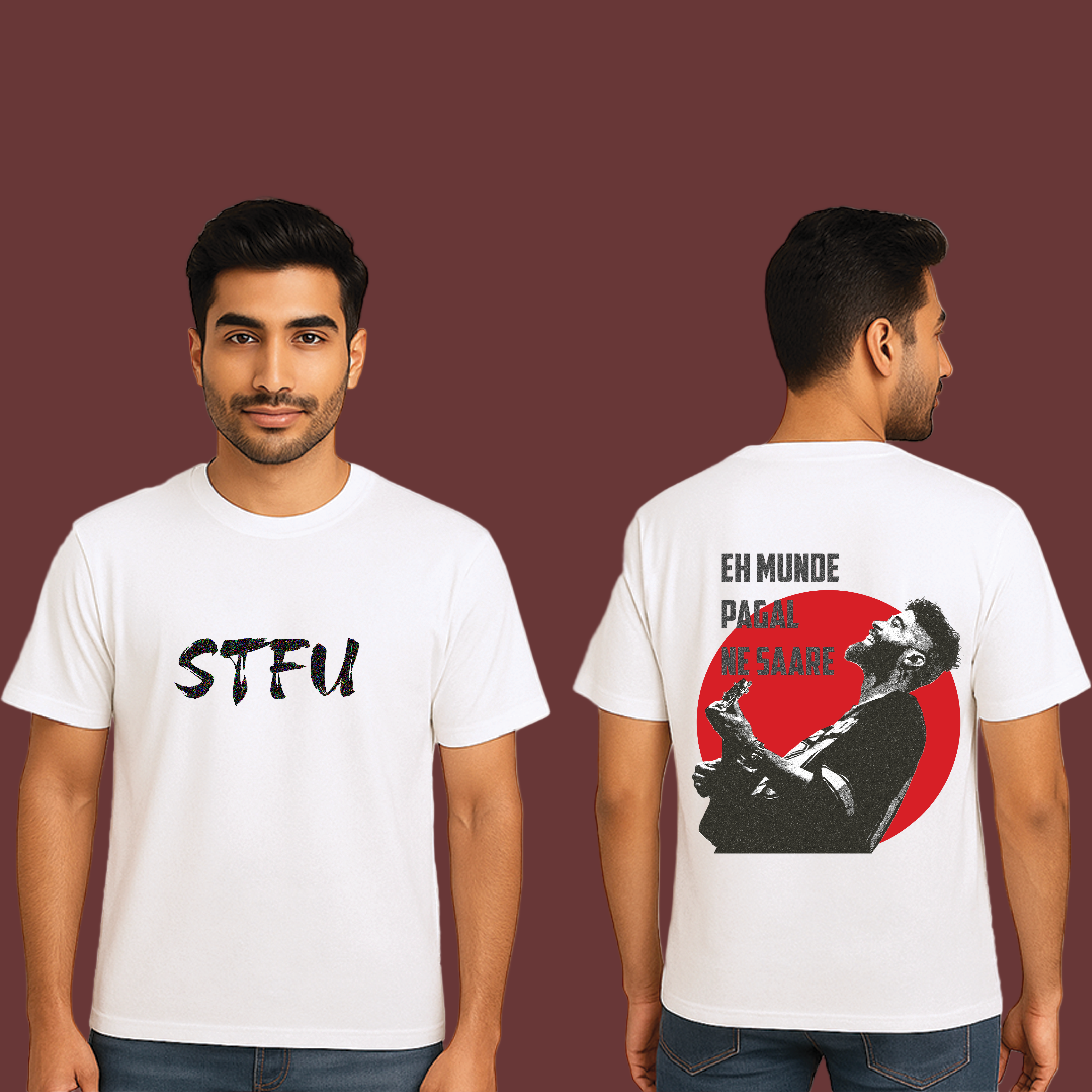 STFU , T-Shirt, 100% Cotton