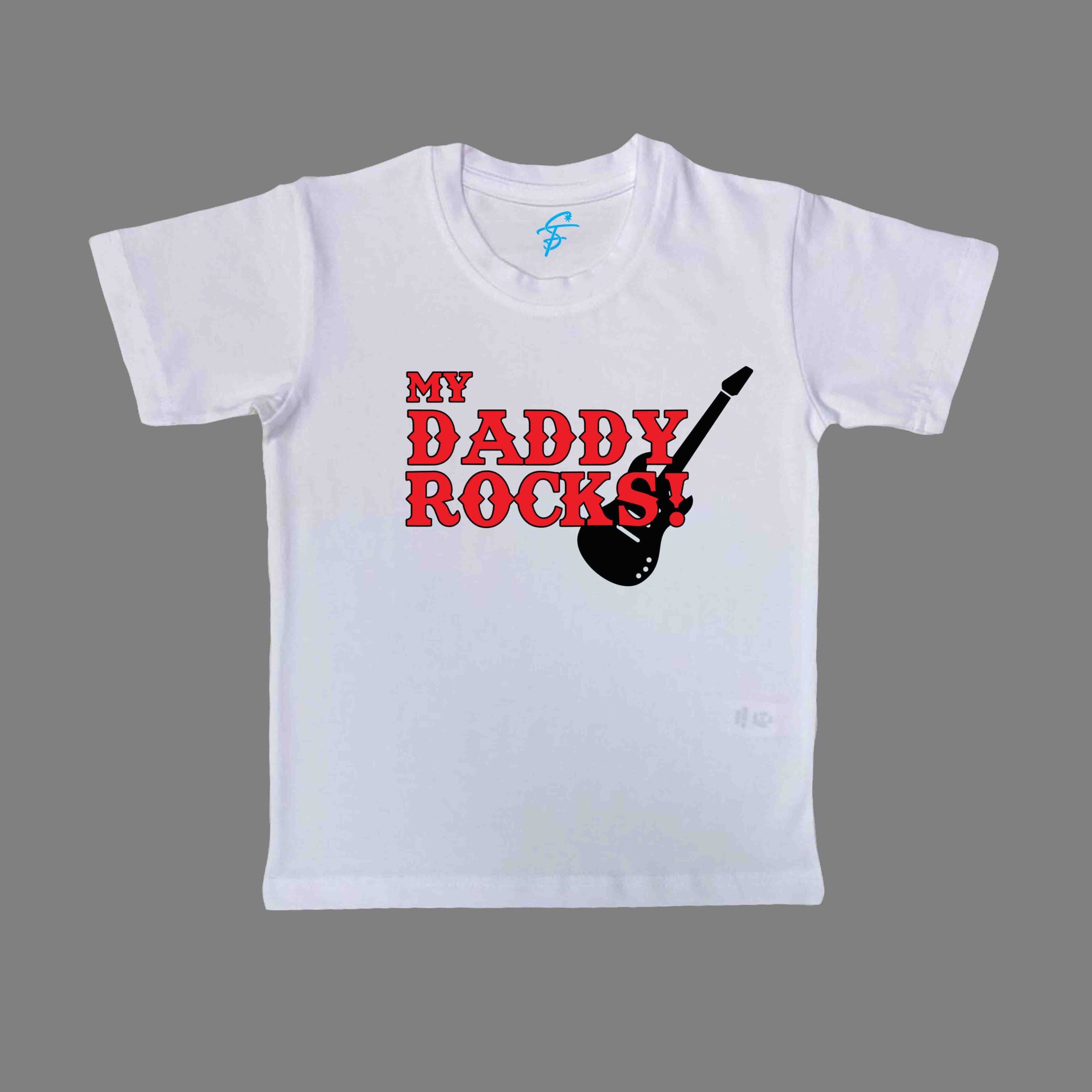 ROCKSTAR DAD WITH DAUGHTER TSHIRT AND ROMPER - Dad & Me