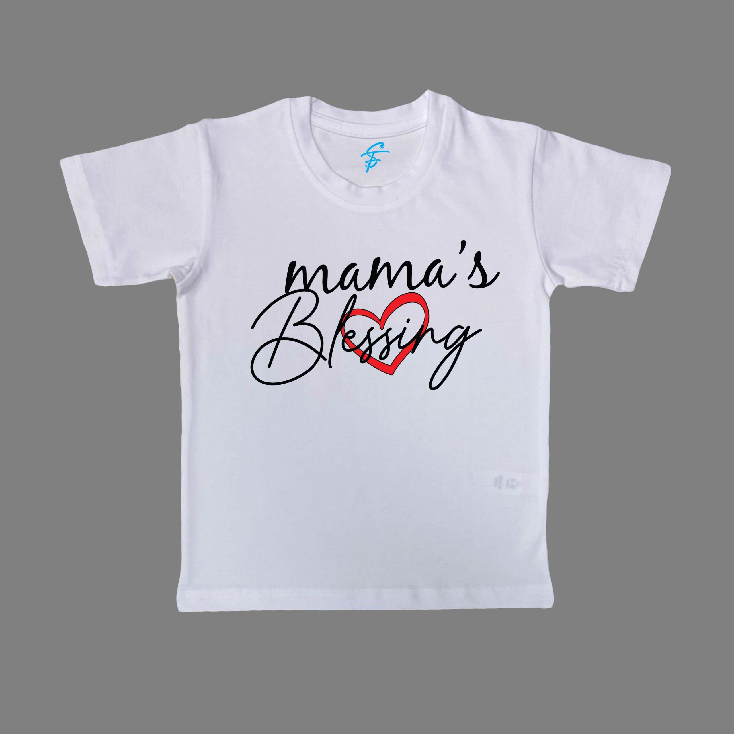 BLESSED MAMA TSHIRT AND ROMPER - Mom & Me