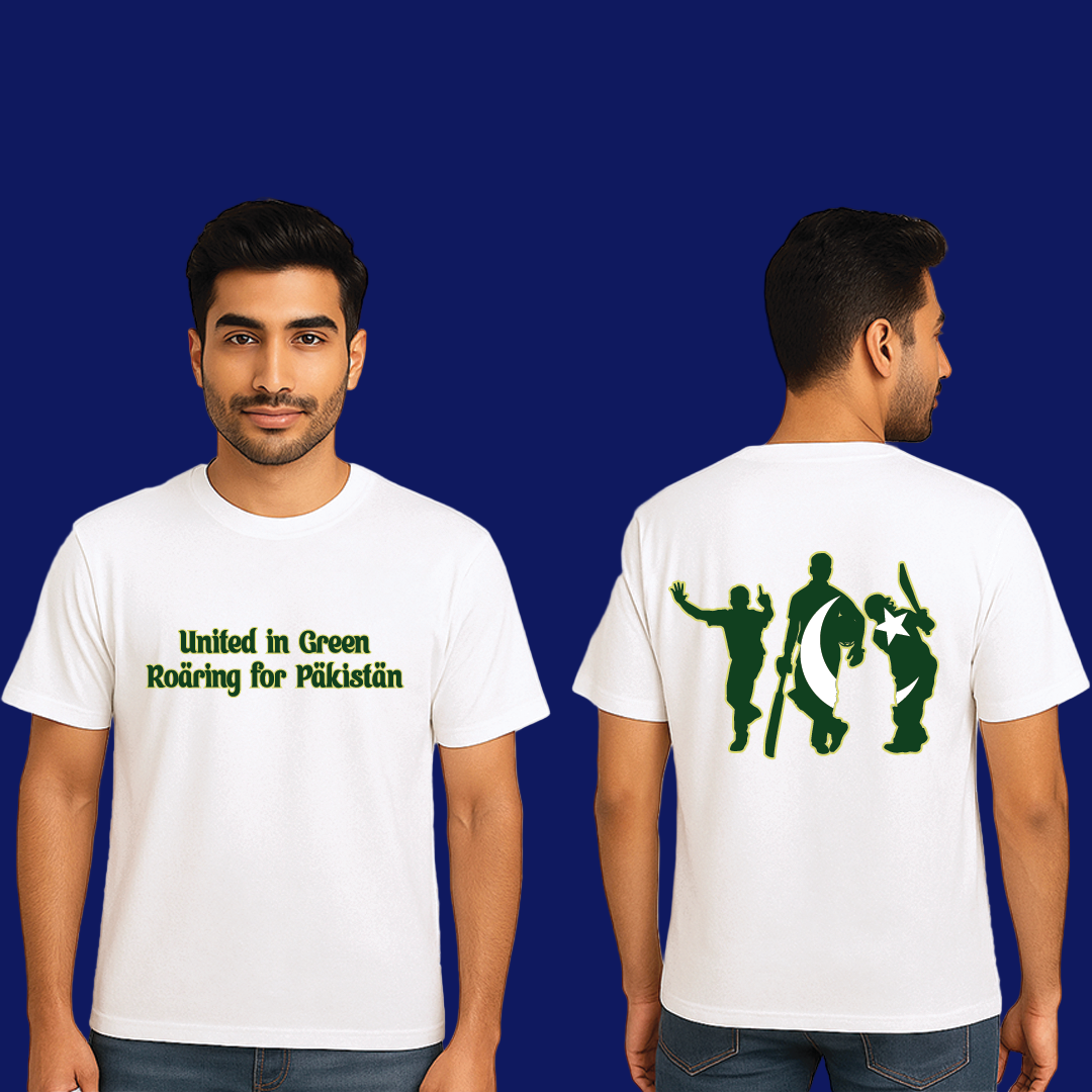 Pakistan Roar, T-Shirt, 100% Cotton
