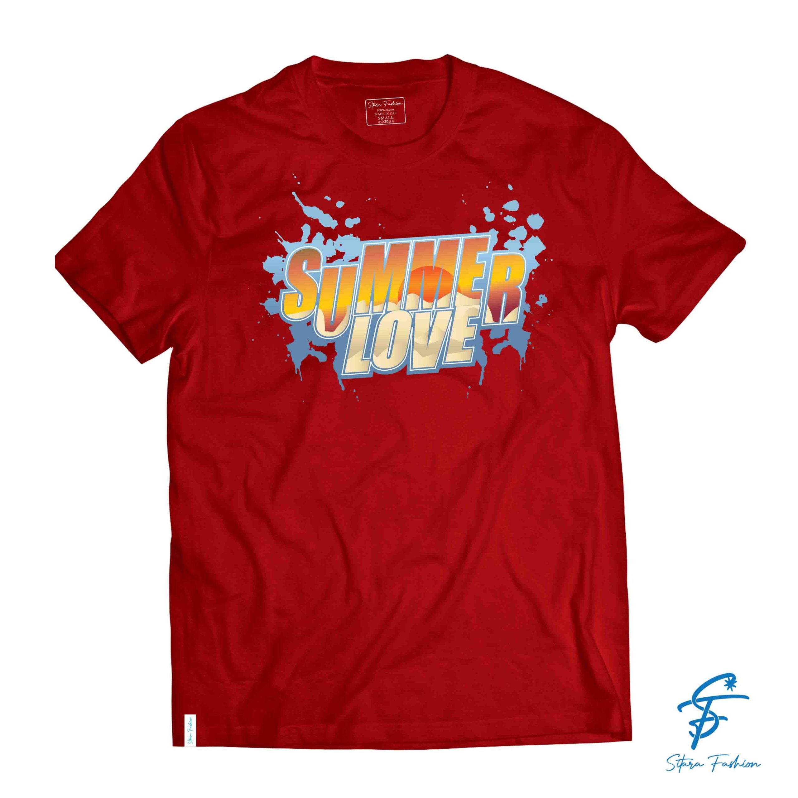SUMMER LOVE TSHIRT - Cool Tees - Sitara Fashions