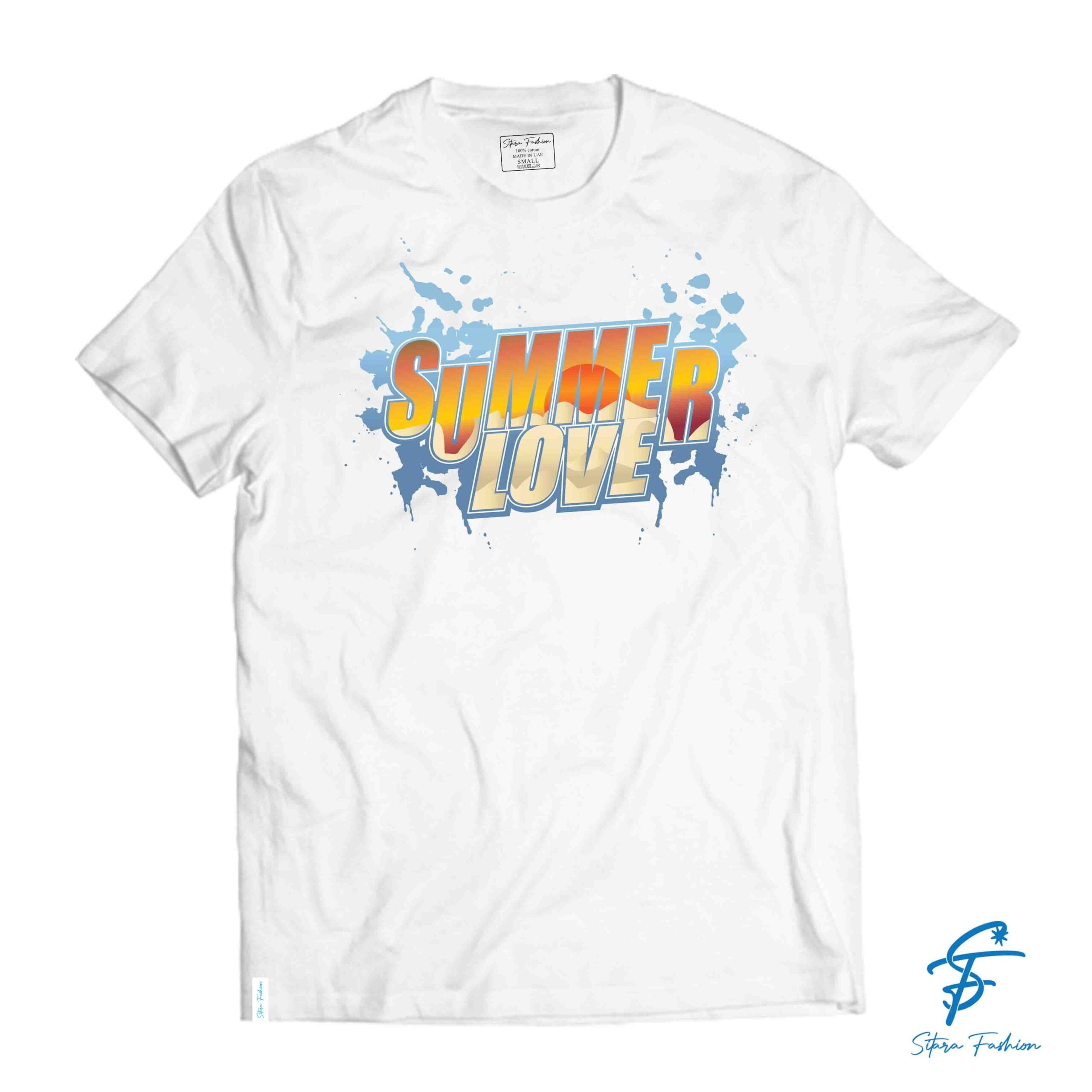 SUMMER LOVE TSHIRT - Cool Tees - Sitara Fashions