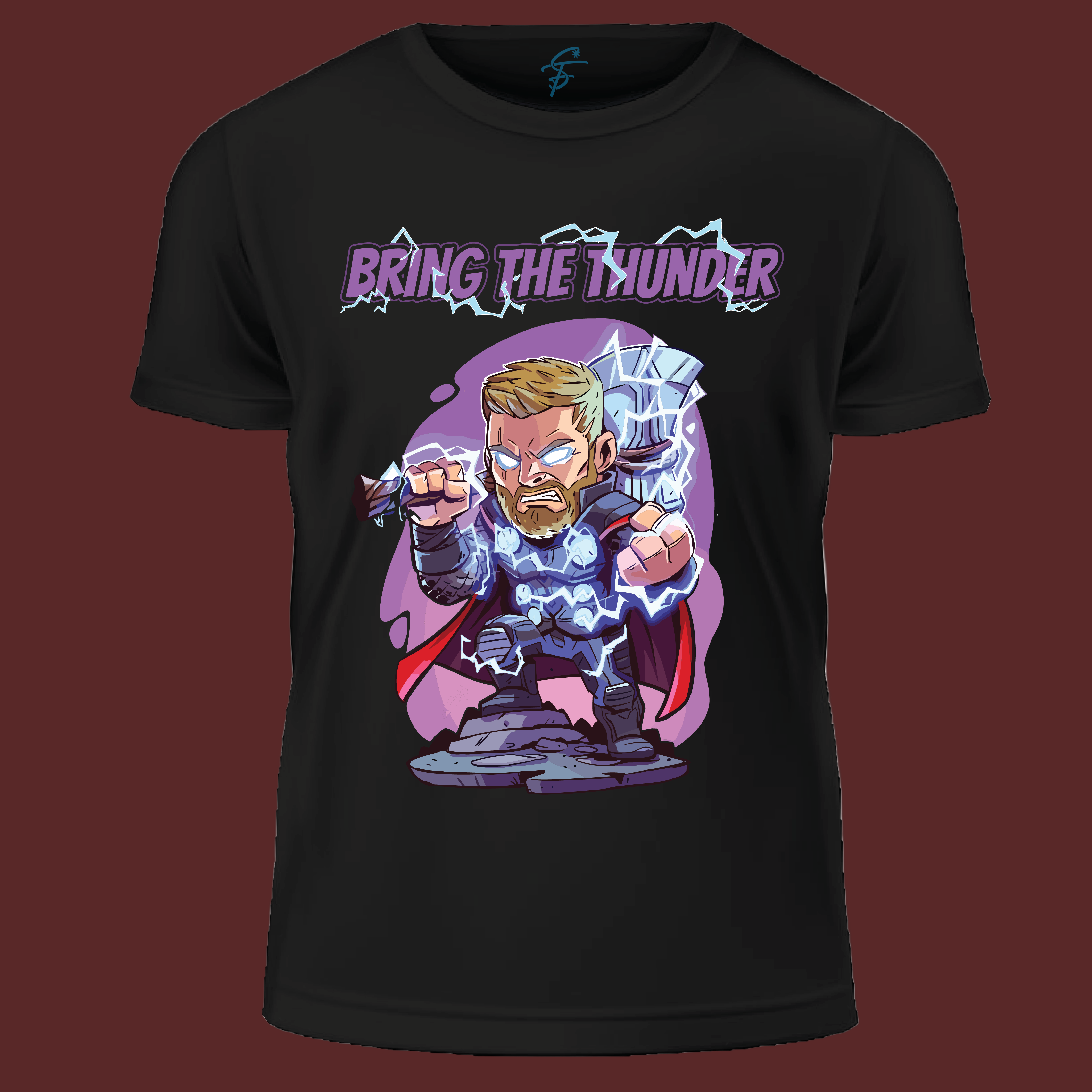 Bring the Thunder: Mighty Thor Marvel  Kids' T-Shirt