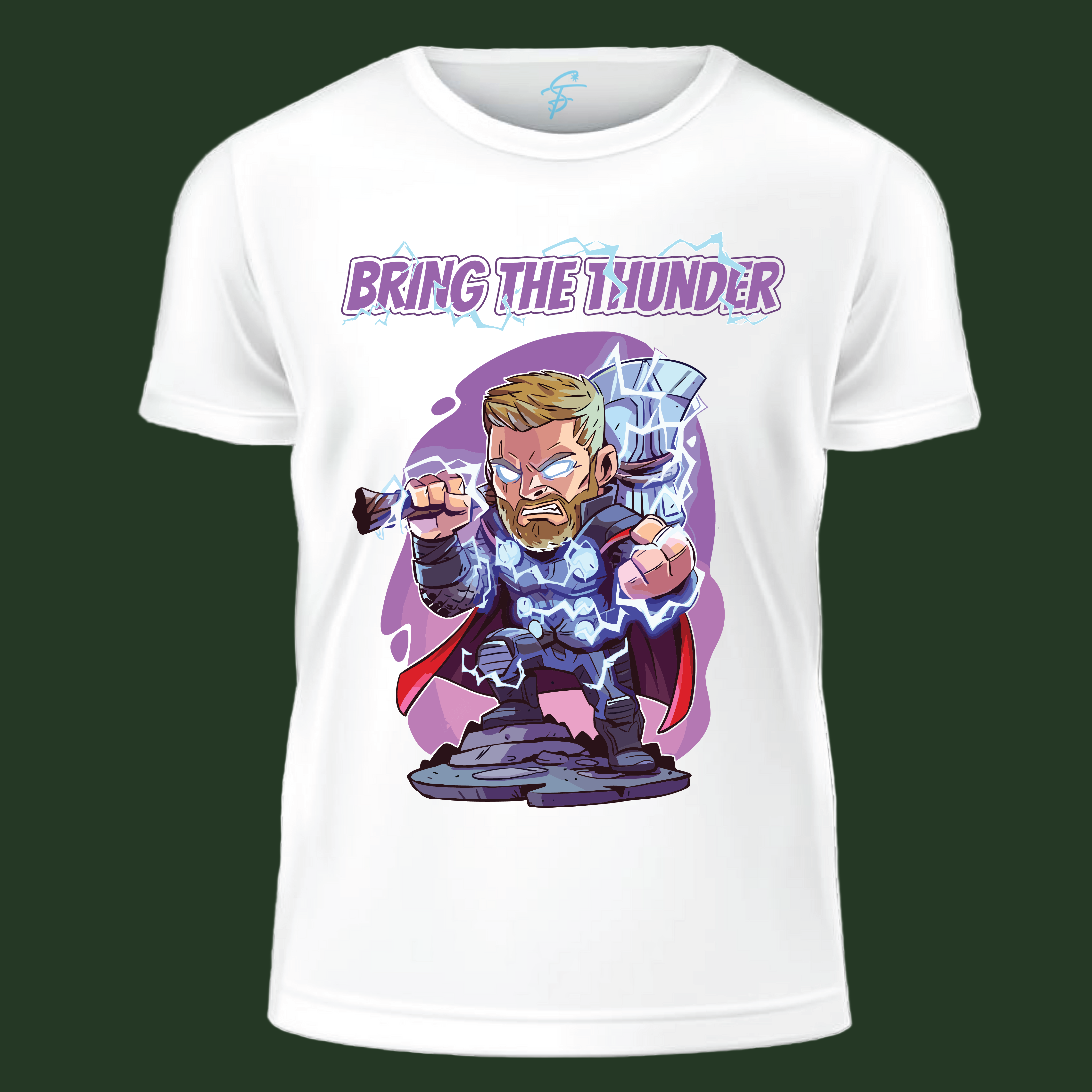 Bring the Thunder: Mighty Thor Marvel  Kids' T-Shirt