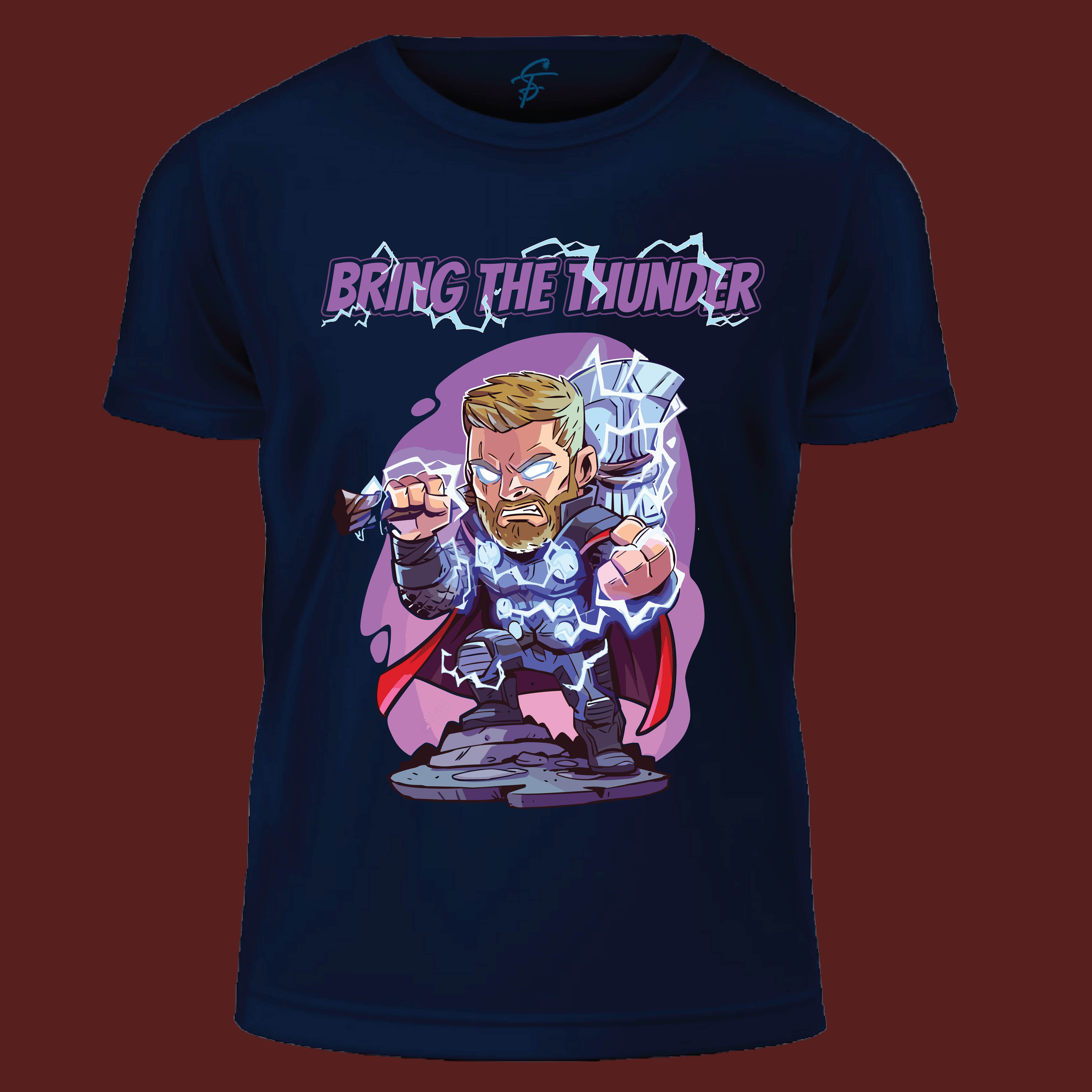 Bring the Thunder: Mighty Thor Marvel  Kids' T-Shirt