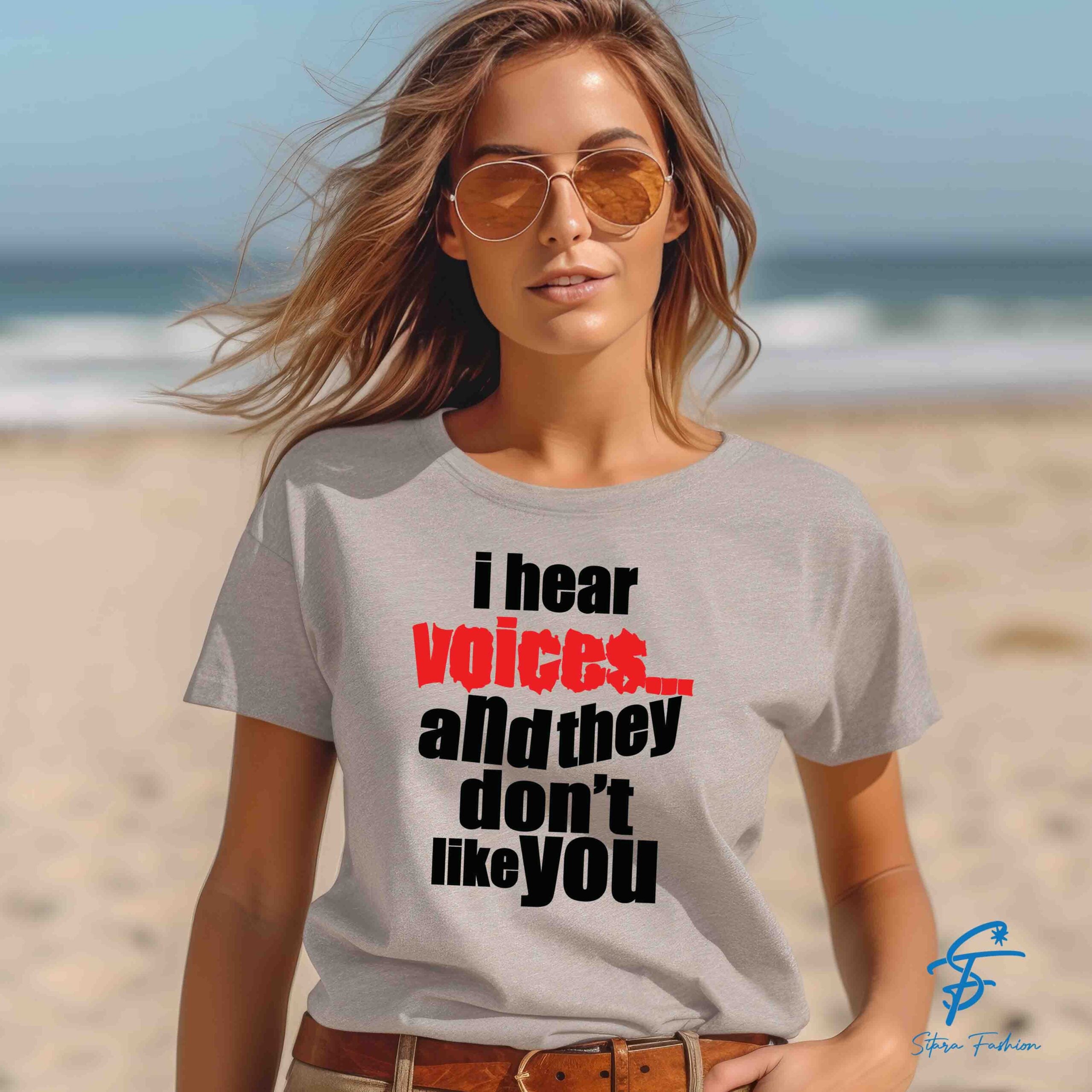 I HEAR VOICES - Cool Tees - Sitara Fashions