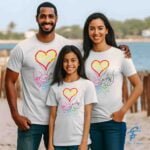 TEMPLATE WITH MOCK UP – FAMILY TEES